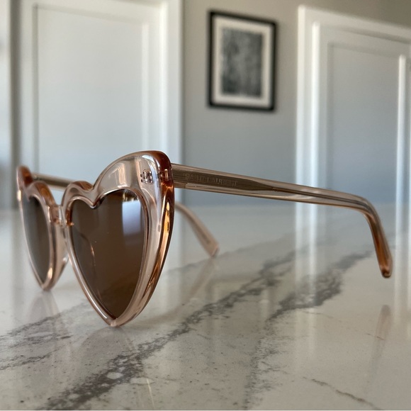Yves Saint Laurent Heart Sunglasses 🖤 - Picture 7 of 13